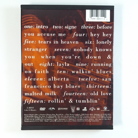 Eric Clapton Live Concert DVD Lot (3) - Picture 14 of 16